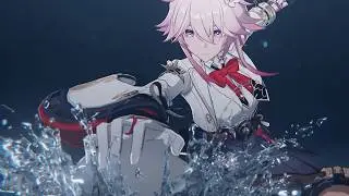 Evanescia draws a Trailblazer mask Cutscene 4.0 Honkai Star Rail