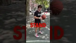 4 step progression to wrap the ball behind your back