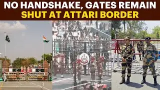 Border Gates Remain Shut During Beating Retreat Ceremony At Attari Border | Wagah Border