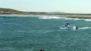 Kalbarri River Mouth in 5.1m Quintrex - higher quality version
