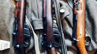 Lee Enfield No4 Mk1 SMLE No1 Mk3 and Ross 1905 MkII Accuracy Comparison
