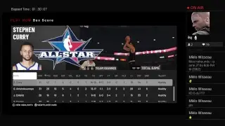Lex Simulates - NBA 2K19 - February 17 2019 - NBA All-Star Game - Team Giannis vs Team LeBron
