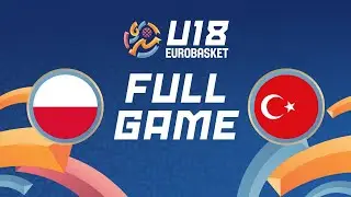 Group Phase | Poland v Türkiye | Full Basketball Game | FIBA U18 Women's EuroBasket 2025