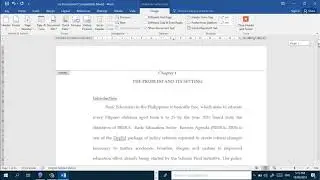 How to insert page number in word document 2016