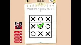 Brain test 5 level 66 Full Guide Walkthrough Solution