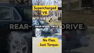 400HP in a Tuxedo &mdash; Jaguar XJR Still Hits #v8 #superchargedv8 #jaguar  #unfiltereddrifter