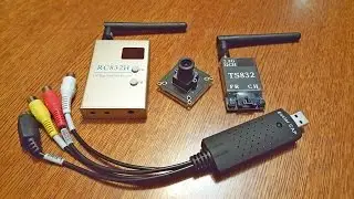 Easy Cap - FPV (HD 1000TLV Camera+TS832+RC832H). Подключение к компьютеру.