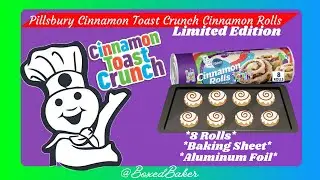 Pillsbury Cinnamon Toast Crunch Cinnamon Rolls! Limited Edition @pillsbury