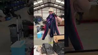 Unboxing a Dirty Old Leather Bag from the Airport Lost Property 🤢 #ecomkings #lostluggage #reseller