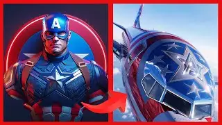 AVENGERS But SUPER Airliner ✈️ 😱VENGERS 🔥 All Characters (marvel & DC) 2024💥