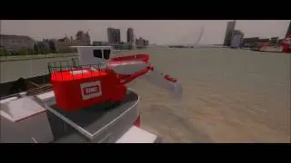 IHC training simulator excavator dredgers