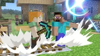 Minecraft Players Play Smash Ultimate (ft. thriceassist)