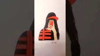 How to make Girl Painting in poster color 😍💕/zee.Art/