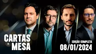 8 DE JANEIRO: UM ANO DE GUERRA DE NARRATIVAS | Cartas Na Mesa - 08/01/24