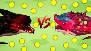 OMG 😱 EPIC FENRIR 🆚 LEGEND INFERNO&mdash; MAX LEVEL! BEST EPIC SNAKE CLASH IO SKIN BATTLE!!🐍 #163