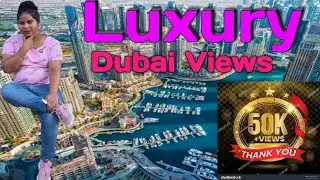 Dubai Marina Towers 2025 | Beautiful Cityscape Tour | Walking Around Dubai Marina Towers |