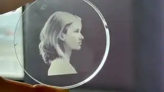 UV laser marking engraving machine for Glass crystal material, surface engraving, inner engraving