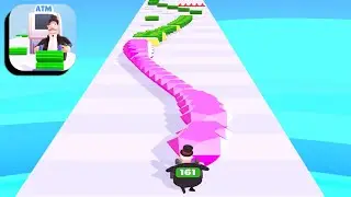 Atm Rush 🌈🤑💚 Gameplay (Android, iOS) All Levels AR1GP2