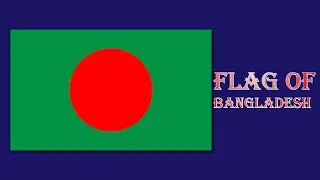 How to Draw Flag of Bangladesh Graphics Design Tutorial