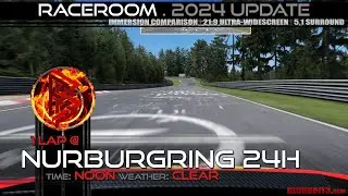1 Lap @ Nurburgring 24H - Noon Clear: RACEROOM.2024 UPDATE [RE3] [PC]