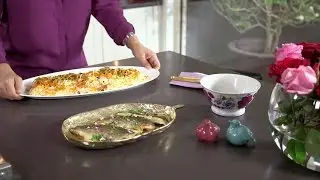 Ariana&rsquo;s Persian Kitchen -  Jewelled rice with fish /آشپزخانه ایرانی آریانا &ndash; مرصع پلو با ماهی