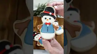 Snowman Stencil Cookie ❄️