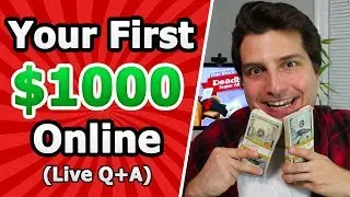 Your First $1000/m Online Business - Live @8PM EST. $100 in Cash Giveaways