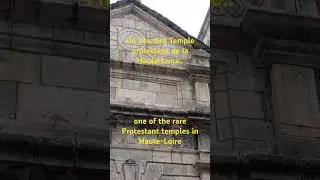 ho ho un temple protestant en Auvergne..#wasp #protestant #protestantisme #temple #auvergne #france