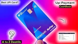 Reveal HDFC Bank Tata NEU RuPay Credit Card UPI Payment CashBack with Proof & How to Use?