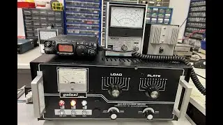 GALAXY 1000 HF-power amplifier test by CTE on 24 MHz