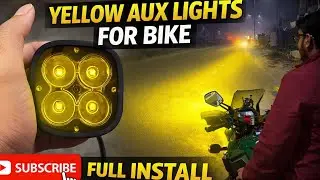 Bike modification vlog 🔥LED light installation |mismatchdairies |bike ride #bikeride #roadtrip  