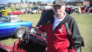 Owner Talks about Vehicle at Romancing The Chrome Car Show