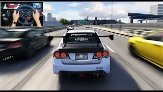 Feel's Honda Civic FD2 Type-R Loud Exhaust!!! - Assetto Corsa | Logitech Gameplay