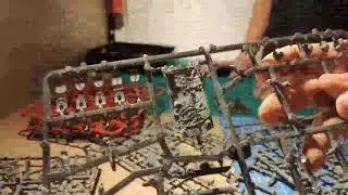 Warhammer sprues clean up madness