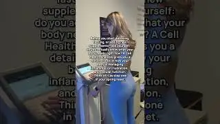 Cell Health Analysis | Biohacking Technology | Inbody Scan | Health and Wellness | Oakville ON