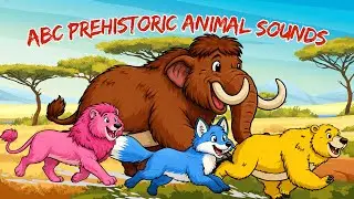 Ice Age Animals ABC Song ❄️ | Learn Alphabet, Colors & Animal Sounds | Jumpy Jungle TV