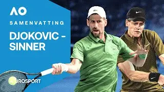 MARATHONPARTIJ tussen DJOKOVIC en SINNER | Australian Open 2026 | Samenvatting Halve Finale