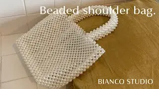 구슬가방만들기②, beaded bag DIY