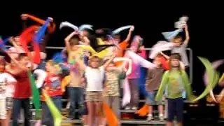 Second Grade Scarf Routine to Primo Vere Ecce Gratum by Carl Orff