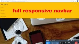 Responsive Navbar with Bootstrap 4 - Technical Adil