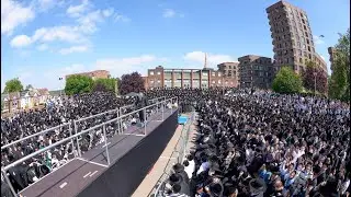 Rav Shmelke Biderman - Lag Baomer Hadlukah in Stamford Hill, London