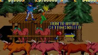 Sunset Riders - Konami 1991 - Arcade - 2 players gameplay (10 09 2020)