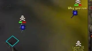 OSRS - f2p pking with a main at deep wilderness