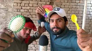 This ASMR is with a person who doesn’t even know what ASMR is.