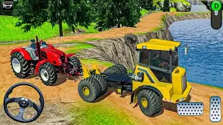 Chain Truck Pulling Uphill - Off Road Tow Truck Driving Simulator - Android Gameplay