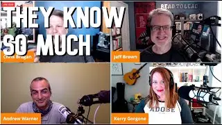 Kerry Gorgone, Andrew Warner, Jeff Brown and Chris Brogan on Interviewing