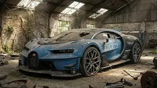 ASMR Restoration of a VERY FAST Hypercar Bugatti Vision Gran Turismo from Total Disrepair to New