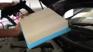 Changing engine air filter in 2015 rx350