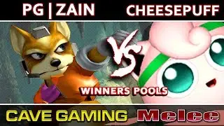 The Cave Fairfax Melee Meetups (07/23/18) - PG | Zain versus Cheesepuff - Melee Singles