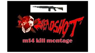 M14 KILL MONTAGE|HEADSHOT|FREE FIRE|RHINOS GAMING